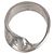 Maison Martin Margiela Anel Twist Number Prata - vista 5