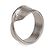 Maison Martin Margiela Anel Twist Number Prata - vista 7