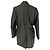 Blazer de noche con cinturón en algodón negro Totême - vista 2