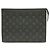 Pochette Voyage MM Monogram Eclipse Louis Vuitton Clutch Nero
