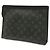 Pochette Voyage MM Monogram Eclipse Louis Vuitton Clutch Nero - vista 2