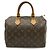 Borsa Louis Vuitton Speedy25 Monogram Marrone