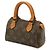 Louis Vuitton Monogram Mini-Handtasche Braun - Ansicht 2