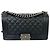 Borsa a tracolla Chanel Boy Flap Medium in Caviar trapuntato nero
