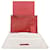 Valentino Garavani Clutch Rockstud in pelle rossa Rosso  - vista 1