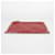 Valentino Garavani Clutch Rockstud in pelle rossa Rosso  - vista 10