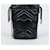 Gucci Mini borsa a secchiello GG Marmont nera Nero  - vista 3