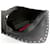 Valentino Garavani Clutch Rockstud in pelle nera Nero  - vista 10