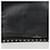 Valentino Garavani Clutch Rockstud in pelle nera Nero  - vista 4