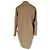 Abrigo abierto Max Mara con bolsillos en lana de mohair marrón Castaño Roja - vista 2