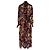 Completo abito maxi a maniche lunghe con stampa floreale in cotone multicolore Zimmermann - vista 3