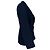 Blazer monopetto Lanvin con tasche in lino blu navy - vista 2
