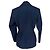 Blazer monopetto Lanvin con tasche in lino blu navy - vista 3