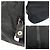 Borsa Boston in Nylon Tessuto Saffiano e Pelle Prada Nero - vista 5