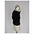 Pull asymétrique Michael Kors en cachemire noir - vue 8