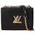 Louis Vuitton Borsa Tote Twist Epi Mm Black Nero