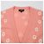Chanel Daisy Cardigan Rosa Kaschmir Wolle Pink - Ansicht 3