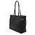 Bolso Tote de Nylon y Cuero Prada Negro - vista 2