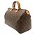 Speedy Borsa Boston Monogram Louis Vuitton Marrone - vista 2