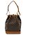Borsa a tracolla Louis Vuitton Noe Monogram Marrone
