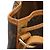 Borsa a tracolla Louis Vuitton Noe Monogram Marrone - vista 4