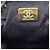 Timeless Borsa Chanel 22 trapuntata Camellia in cashmere nero - vista 7
