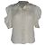 Frame Denim Camicetta con maniche a sbuffo FRAME in ramie avorio Bianco Crudo