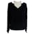 Alexander McQueen T V-Ausschnitt Pullover aus schwarzer Wolle - Ansicht 2