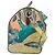 Bolsa Louis Vuitton Monogram Prism Keepall Bandouliere em PVC Multicor - vista 6