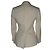 Blazer de botonadura sencilla Dolce & Gabbana en algodón blanco Crudo - vista 3