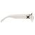 Céline Gafas de sol Celine Triomphe CL40194U de acetato blanco con montura oval Crudo - vista 5