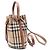 Burberry Mini borsa a sacchetto con coulisse TB Multicolore - vista 2