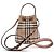 Burberry Mini borsa a sacchetto con coulisse TB Multicolore - vista 3