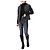 Moncler Down Mix Zip-Up Jacke Schwarz - Ansicht 13