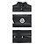 Leichte gesteppte Weste Moncler Kids Gui GUI (Schwarz) - Ansicht 3