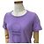 Camiseta de algodón Salvatore Ferragamo Púrpura - vista 2