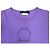Camiseta de algodón Salvatore Ferragamo Púrpura - vista 6