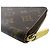 Louis Vuitton Monogram Zippy Wallet Braun Pink Monogramm - Ansicht 6
