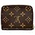 Cartera Louis Vuitton Zippy Coin Purse Castaño Monograma - vista 2