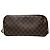 Borsa Tote Louis Vuitton Neverfull MM Marrone Damier ebene - vista 3