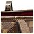 Borsa Tote Louis Vuitton Neverfull MM Marrone Damier ebene - vista 8