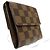 Cartera Tri-fold Elise Louis Vuitton Castaño - vista 9