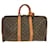 Louis Vuitton Keepall Monogram Canvas 45 Marrone