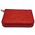 Cartera Louis Vuitton Roja con Cremallera Bordado Floral