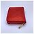 Cartera Louis Vuitton Roja con Cremallera Bordado Floral - vista 3