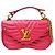 Louis Vuitton New Wave em couro acolchoado MM Rosa