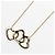 Tiffany & Co. Triple Heart Halskette aus 18K Gelbgold - Ansicht 3