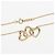 Tiffany & Co. Triple Heart Halskette aus 18K Gelbgold - Ansicht 6
