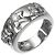 Chanel Three Symbols Bandring aus 18K Weißgold
