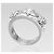 Chanel Three Symbols Bandring aus 18K Weißgold - Ansicht 3